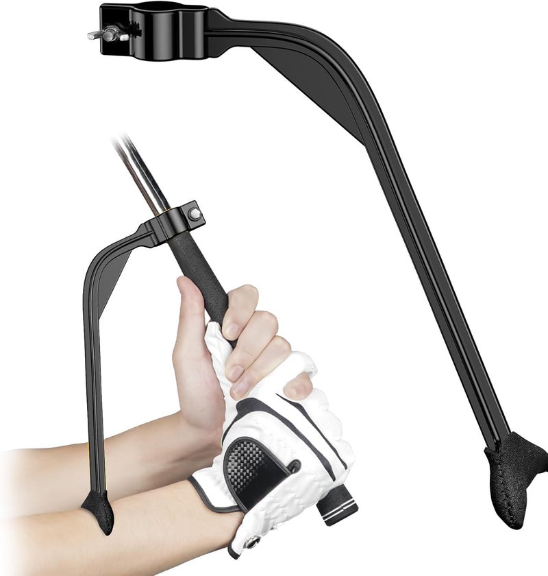 GreenHaven Golf Training Wrist Hinge Golf Swing Training Aid Swing Correcting Trainer Tool for Golfers Beginners Arm Elbow Posture Teaching Accessory for Golf Club Practice - Image 1
